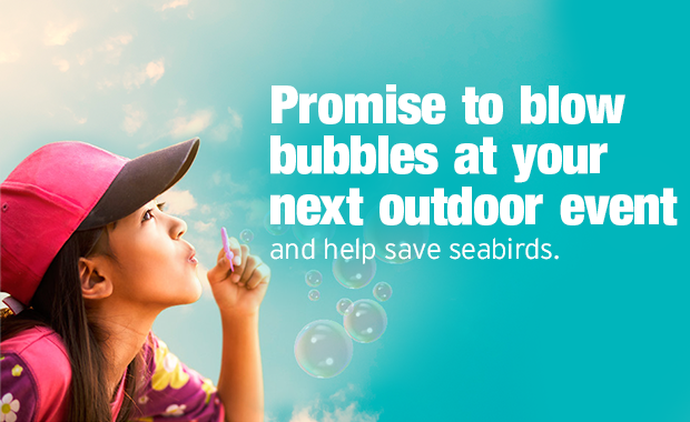 promotion to use bubbles at outdoor events